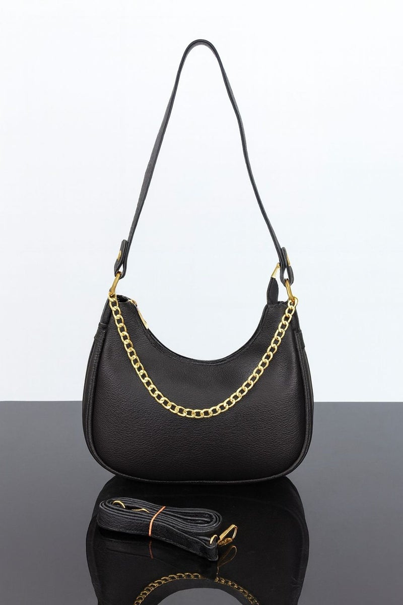 Osman Black Sling Bag for Women - Image 1